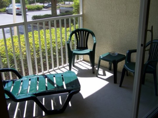 Vacation home for rent near Disney World - Screened Patio